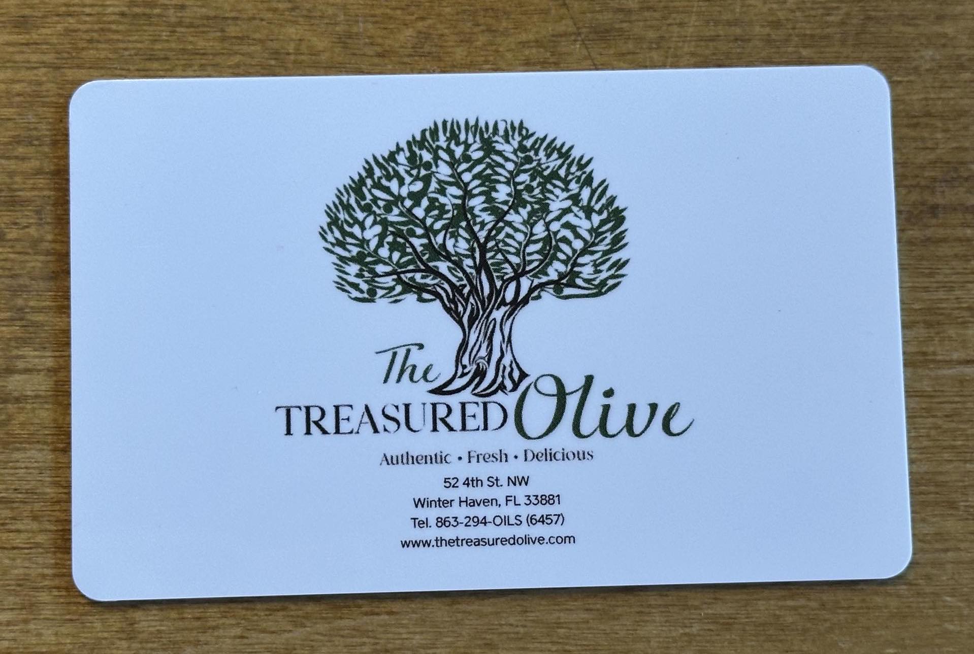 The Treasured Olive Gift Card